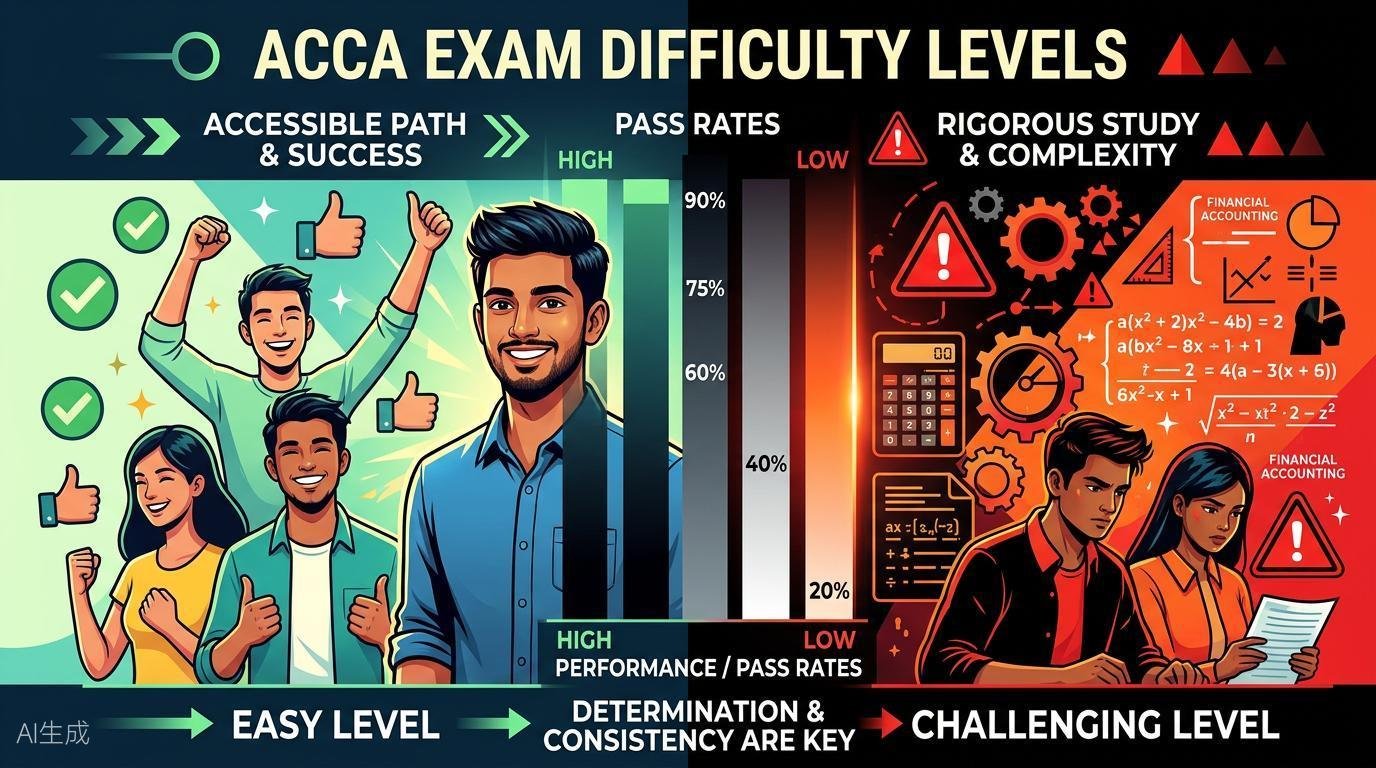 ACCA Pass Rates 2026: Hardest to Easiest Papers