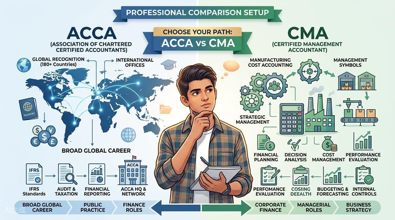 ACCA vs CMA 2026: Which Qualification Should You Pick?